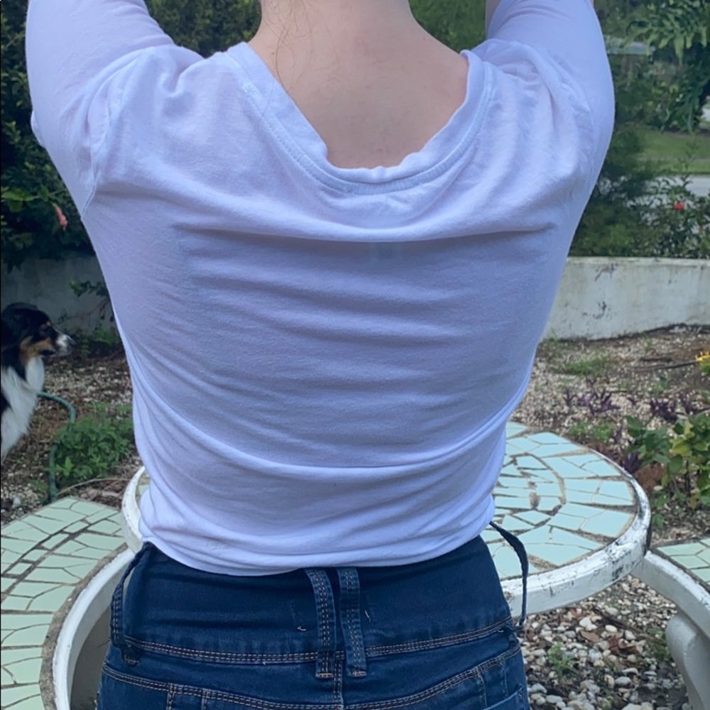 Basic white t - Picture 3 of 5